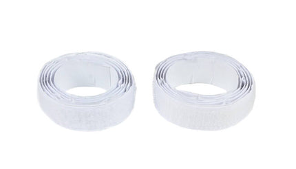 Wit Zelfklevend Klittenband 1m - Hecht op Muren, Glas, Metaal