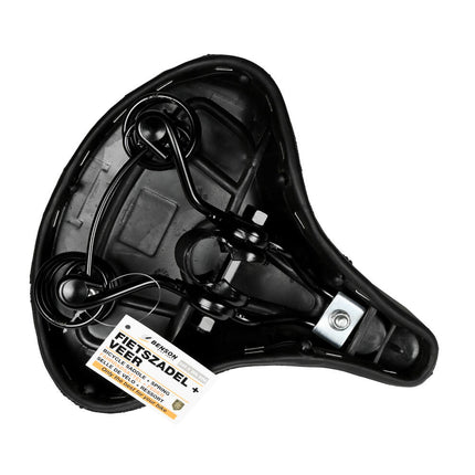 Fietszadel 245x205 mm met Veer - Ideaal voor Schokabsorptie