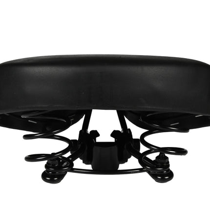 Fietszadel 245x205 mm met Veer - Ideaal voor Schokabsorptie