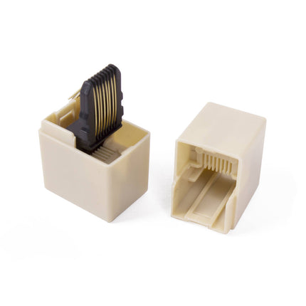 RJ45 UTP Verbinder - Koppel Twee Netwerk- of ISDN-kabels Snel en Eenvoudig