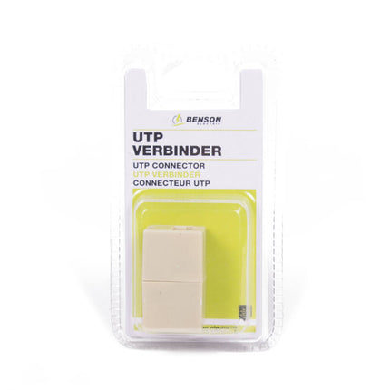 RJ45 UTP Verbinder - Koppel Twee Netwerk- of ISDN-kabels Snel en Eenvoudig