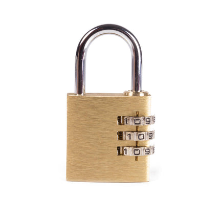 Tri-circle 40mm Zahlenschloss: Stabiles Metall, 3-stelliger Code, für Tore