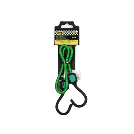 Bagagespin 60 cm, 70 N, 2 haken, veilig transport op auto/motor/fiets.