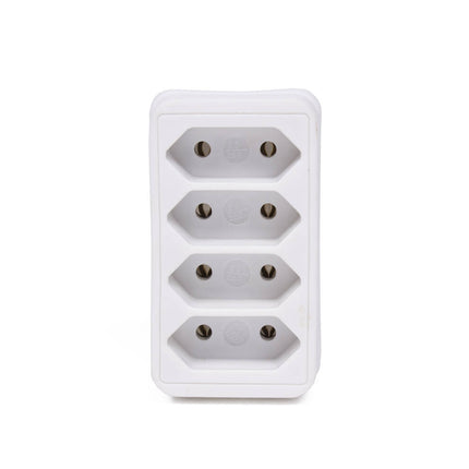 Stecker Quattro 10A 250V, 2300W - Ideal für Zuhause und Büro.