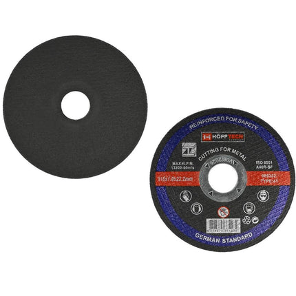 Doorslijpschijf Metaal ø115x1.0x22.2mm, 13.300 rpm, Voor Metaalsnede
