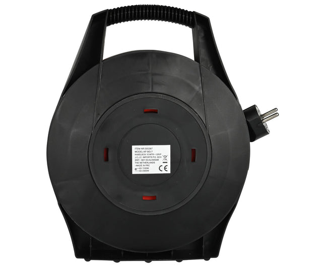 Kabelbox 10m, 2300W, ingebouwde thermische beveiliging, tuinprojecten