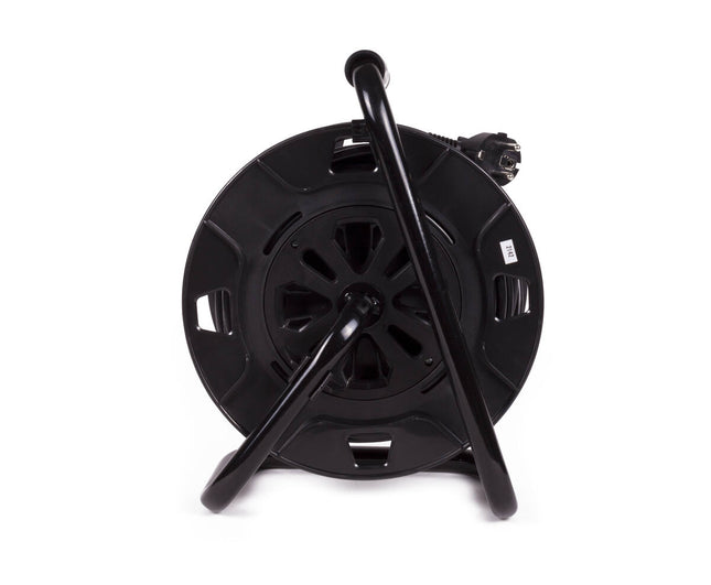 Kabelhaspel 25m, 230V, 2300W, Thermische Beveiliging, IP20, Compact.