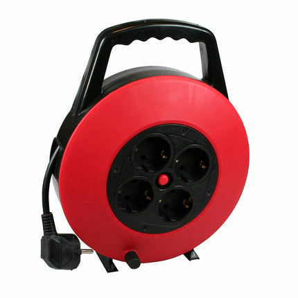 Kabelbox 7.5m, 2300W, 4.8A, Grip, Veilig voor Thuis/Bouwplaats