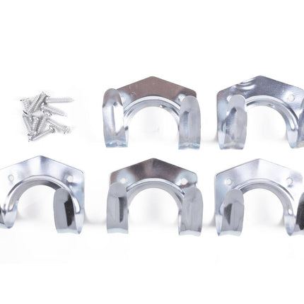 Ophanghaken Gereedschap Set 5-delig, Verzinkt Staal, Incl. Schroeven