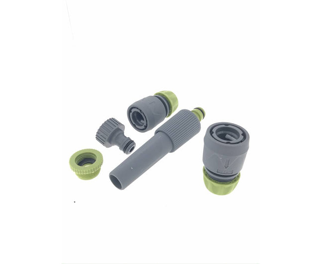 5-delige Tuinslangkoppelingen Set 1/2" Soft voor Efficiënte Bewatering