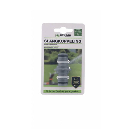 Slangkoppeling 1/2''-5/8'' voor Tuinslangverlenging, Kunststof Materiaal