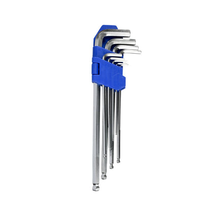 Inbus Sleutelset 9-delig Profi, Staal, Voor Meubelmontage & Reparaties