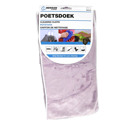 Poetsdoek 2 dlg multifunctioneel – Aantal 2 stuks, Afmeting 17 x 35 cm en 35 x 35 cm