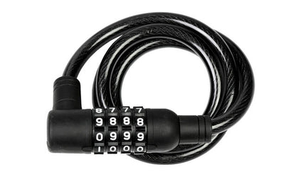 Cijferslot Kabel 509 - 10mm x 1m, ideaal voor fietsbeveiliging.