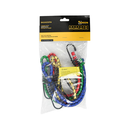 Bagagespin 8-arm 8mm BS Norm, 60-102cm, in Etui voor lichte ladingen