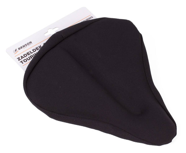Zadeldek Gel 260x250mm met Gleuf - Comfort en Schokabsorptie voor Fietstochten