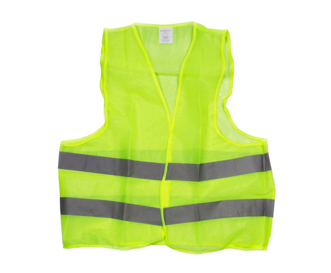 Geel Verkeersvest EN471 ISO 20471, Zichtbaar Dag & Nacht, Klittenband