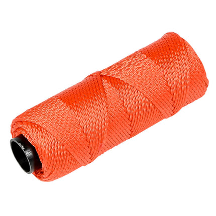 Oranger Maurerschnur 1,8 mm x 50 m - Ideal für Bau- und Gartenprojekte