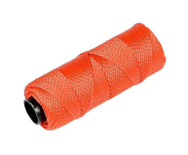 Oranger Maurerschnur 1,8 mm x 50 m - Ideal für Bau- und Gartenprojekte