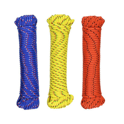 Seil 4 mm x 20 m – Farbmix, ideal zum Basteln & Gärtnern