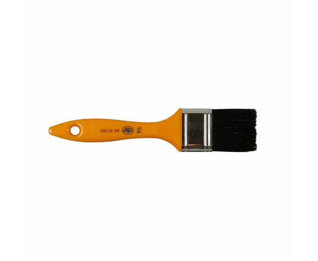 Platte Kwast 1.5" Geel - Ideaal voor Precieze Schilderwerkzaamheden