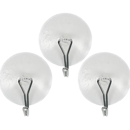 Zuignap Haak Set Ø45 mm - Ideaal voor Handdoeken en Theedoeken