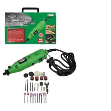 Multislijper 135W 8000-30000 RPM 41-delig voor metaal & houtbewerking