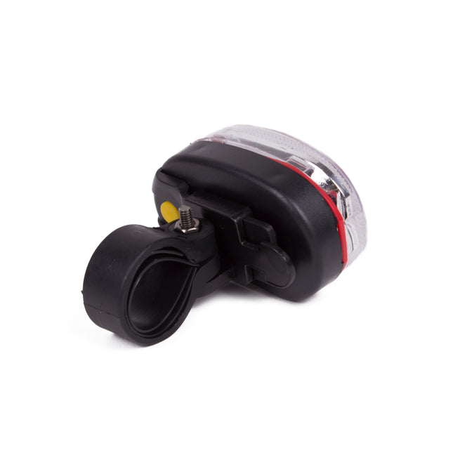 Fietslamp LED wit – Functie Chasing - knipperen - aan - uit, 25,4 mm