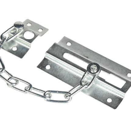 Deurketting Schuif 16cm, 2,5mm Dikte, Inclusief Bevestigingsmateriaal
