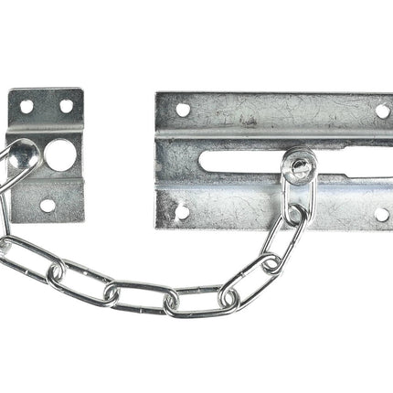 Deurketting Schuif 16cm, 2,5mm Dikte, Inclusief Bevestigingsmateriaal