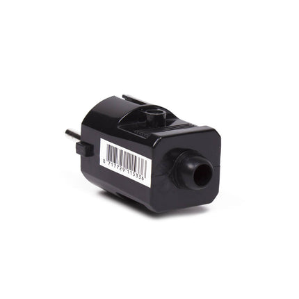 Stekker RA Zwart 16A 250V 3500W - Ideaal voor Huis & Kantoor