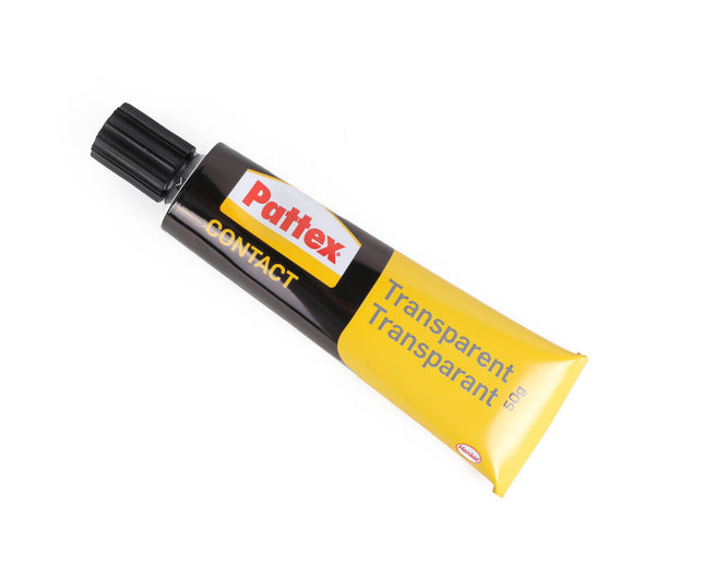 Pattex Contactlijm 50gr - Transparant, Sterke Hechting voor Glas & Hout