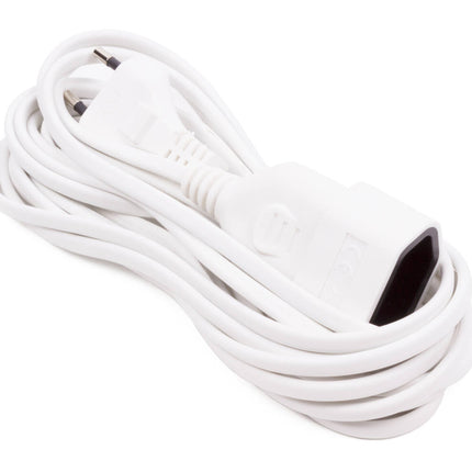 Plat Verlengsnoer 5m 2x0.75mm² - Voor Platte Stekkers, 625W Max.