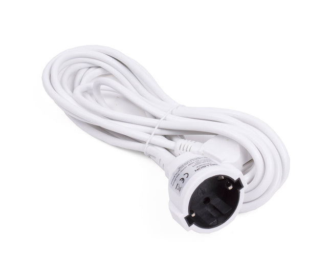 Verlengsnoer 5m 3G1.0MM² 2500W voor thuis en professioneel gebruik