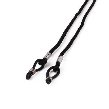 Brillenkoordje zwart 12 dlg – Materiaal Nylon, Lengte 68 cm, 68 cm, verstelbaar