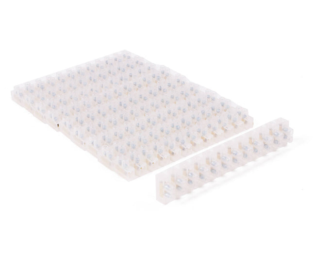Kroonsteenstrip 6 qm Transparant - 10 Stuks voor Elektrische Verbindingen