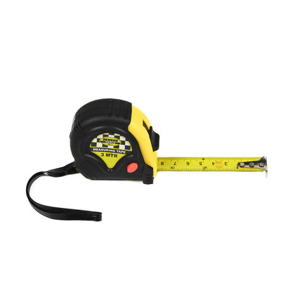 Rubberen Rolbandmaat 3m x 16mm - Precieze Metingen voor Bouwprojecten