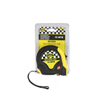 Rollbandmaß gummiert 10 m x 25 mm - Ideal für präzise Messungen