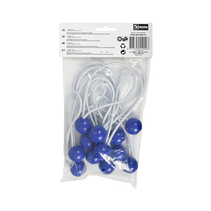 Elastiek met Bal 12-dlg 15 cm - Perfect voor Kabelorganisatie