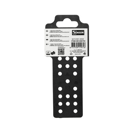 Elastiek 60cm + Karabijnhaak, Uitrekbaar tot 1030cm, Ideaal voor Kamperen