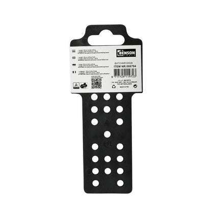 Elastiek 120 cm + Karabijnhaak, ideaal voor ladingbevestiging.