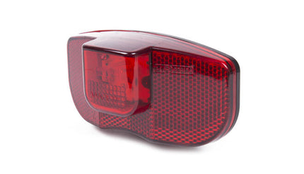 LED Fiets Achterlicht met Reflector, Inclusief Batterijen, 80mm Schroeven