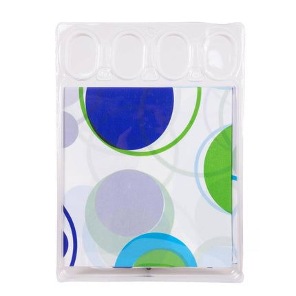 Douchegordijn 183x183cm, 12 haken, waterafstotend polyester