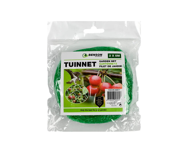 Tuinnet 2x5m - Beschermt Planten Tegen Vogels en Insecten