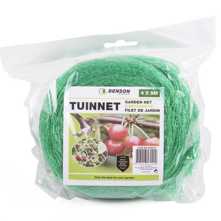 Tuinnet 4x5m - Beschermt Planten Tegen Vogels en Insecten