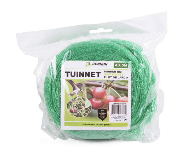 Tuinnet 4x5m - Beschermt Planten Tegen Vogels en Insecten