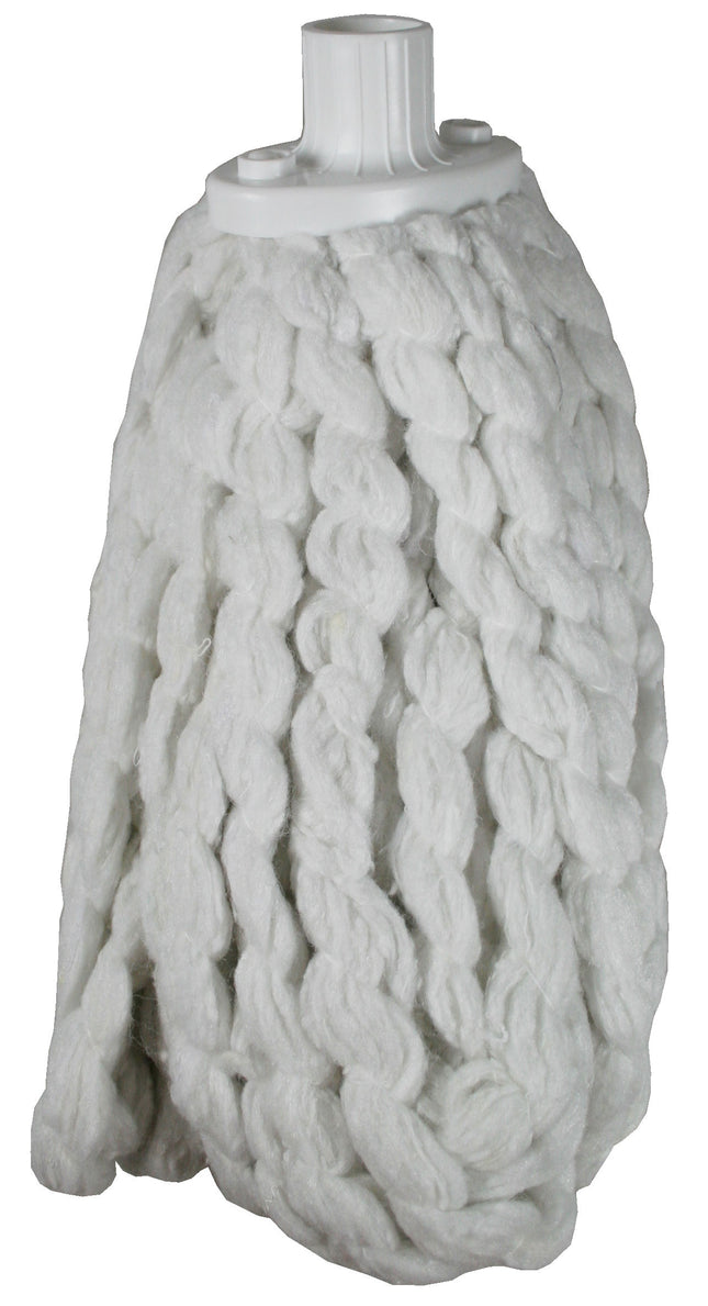 Mop 120 gr – Kleur wit, 2 cm, Voor het snel schoon dweilen van alle vloeren