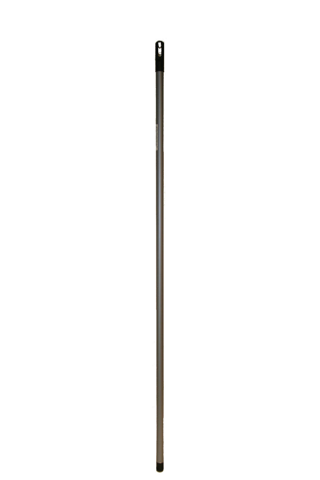 Steel 120 cm zilver – Kleur zilver, Lengte steel 120 cm, Voor een bezem en/of mop