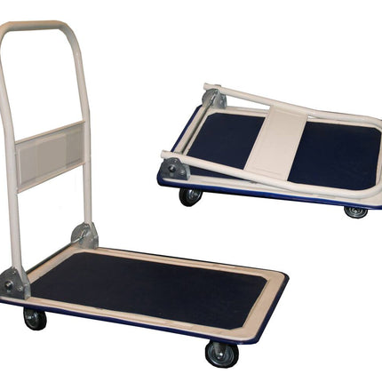 Opklapbare Transportwagen 150 KG, 72x47cm, Staal, Anti-slip, Handvat