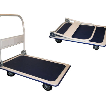 Transportwagen Opklapbaar 300 kg, 92x62 cm, Stalen Frame, Bulkvervoer